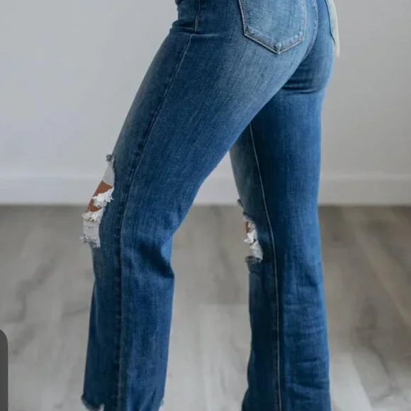 Risen Rudy Women's Jeans - Medium Wash, Sz 1XL, NWT - Picture 2 of 7